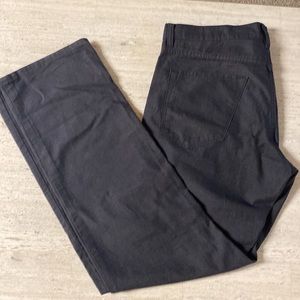 Boss Hugo Charcoal Maine Regular Fit Straight Leg Jeans Size 34/32. Pre owned